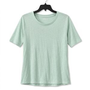 Orvis XXL Sea Soft Short Sleeve Tee Green Crew Neck